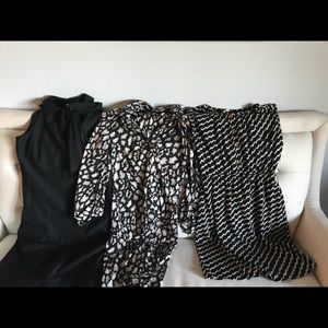 Three dresses